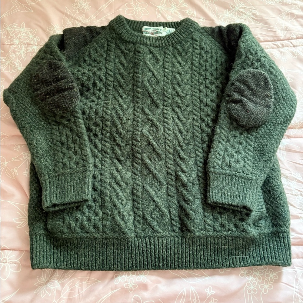 Green Wool Sweater